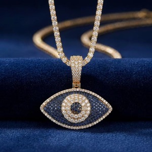 Most Selling Eye Pendant Moissanite Cubic Zirconia Pendant Elegant Jewelry Accessory <b>for</b> Women and Men Available <b>For</b> <b>Sale</b> - Product Image 1