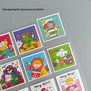Werkseitig angepasste 20 Taschen mit großer Kapazität 2x2 Zoll Münzsammler buch <span class=keywords><strong>Flipchart</strong></span>-Alben - Product Image 6