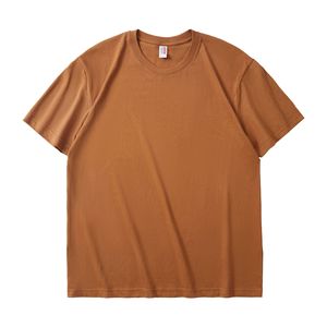 Chemises pour hommes personnalisées en gros, brodées et imprimées en DTG, 180 g/m², coton pur, col rond, couleur unie, <span class=keywords><strong>t</strong></span>-<span class=keywords><strong>shirt</strong></span> surdimensionné - Product Image 4