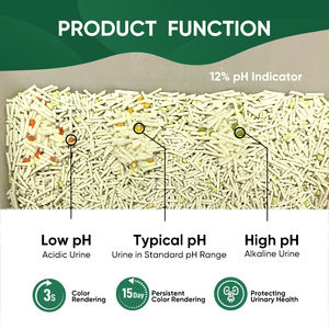 OEM Großhandel Gesundheit Anzeige Ph Tofu Katzenstreu Arena De Tofu Para Gatos Monitor Katzen Gesundheit verhindern Krankheit Sand für Katzen - Product Image 3