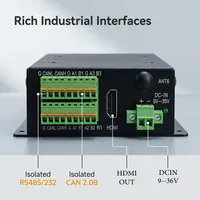 Passerelle industrielle IoT TM-CP3B Ubuntu2404 Open Source 4G LTE Modbus TCP/IP RS485 RS232 CAN GPIO Ethernet Rail DIN PLC 2 Go/4 Go de RAM