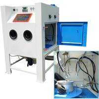 Machine de sablage automatique de qualité supérieure, cabine de sablage pour jantes en alliage