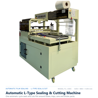 Maßgefertigte Automatische L-Typ Folienversiegelungs- und Schneidemaschine Industrielle POF-Folienverpackungsanlage für Lebensmittel, Pharma und Geschenkboxen