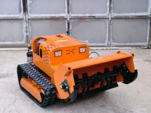 Tondeuse à gazon industrielle sans fil télécommandée, alternative à la tondeuse rotative, robot tondeuse avec arbre d'équilibrage dynamique - Product Image 1