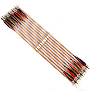 32 Zoll Pfeilschfte 24 Stck Bambus Pfeilschfte 32 Zoll 8mm  Gerade DIY  Pfeile Fr Bogenschieen & Jagd