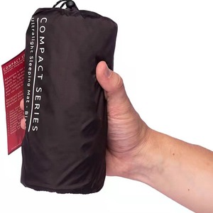 Foldable Inflatable Camping Sleeping Mat Nylon Wearproof Moisture Barrier <b>Pad</b> for Outdoor Hiking Beach Picnic Use - Product Image 2