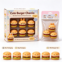 Jouet anti-stress géant en forme de hamburger - 19,5 cm 550 g Jouet sensoriel