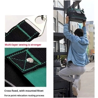 Sac à outils OEM en plastique de 23 pouces, toile épaisse en Oxford, résistant à l'eau, portable, sangle réglable, capacité de 25 L, rangement