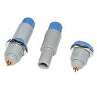 M14 PAG PKG Série P Connecteur médical en plastique Prise Push Pull Plug Socket