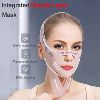 Luxe Double pont réglable V-line visage minceur pansement Double menton réduire sangle V ligne visage ceinture de levage
