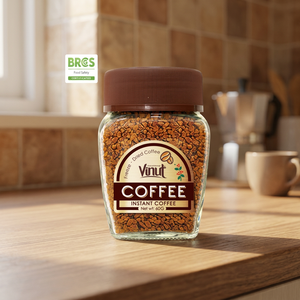 กาแฟสำเร็จรูปฟรีซดราย รสขม 60 กรัม บรรจุขวดแก้ว 100% เวียดนาม VINUT รับผลิตแบบ OEM ODM ฉลากส่วนตัว - Product Image 3