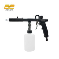 Pistola de Limpieza Profesional de Alta Presión de 350 ml para Interiores de Automóviles, Herramienta de Limpieza con Pulso de Aire para Techos, Asientos y Tapicería Automotriz
