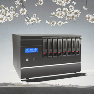8 बे माइक्रोटैक्स क्षैतिज रैक उपकरण Lcd स्क्रीन मिनी <span class=keywords><strong>itx</strong></span> सर्वर चेसिस के साथ स्टॉक में - Product Image 2