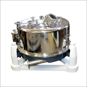 Échantillon d'usine de qualité supérieure utilisé <span class=keywords><strong>centrifugeuse</strong></span> à panier à décharge supérieure de déshydratation continue pour séparer la <span class=keywords><strong>vitamine</strong></span> d'amidon de sucre - Product Image 4