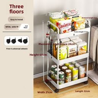 Chariot de beauté pour salon de coiffure, chariot de maquillage, chariot de spa, chariot de salon de manucure, chariot de rangement de cuisine, chariot utilitaire avec roues verrouillables