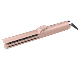Multi Functional Hair Straightener And Curling Iron With Checkerboard Plate 2 In 1 Styler For Dry Hair Fast Heating PTC Ceramic - Product Image 3