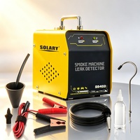 Detector de Fugas de Humo Portátil para Automóvil de 12V, Localizador de Fugas EVAP con 1 Año de Garantía, Herramienta de Prueba para el Sistema de Admisión y Escape del Motor