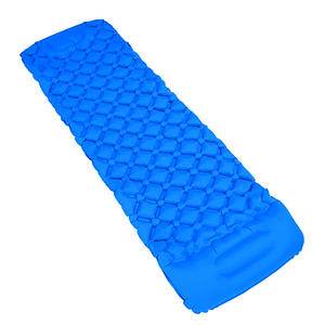 Colchoneta Inflable Ultraligera para Dormir, Individual, Azul Marino, Ligera, Portátil, para Acampar al Aire Libre, con Almohada - Product Image 2
