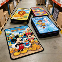 Tapis personnalisé Anime Y2K, tapis en forme de personnages de dessins animés, tapis doux pour la décoration de la maison, tapis en peluche imprimé de luxe, tapis de porte Disney
