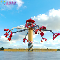 Volant spinner fête foraine balle parc d'attractions manèges jeux extrêmes vitesse frisson monter cerfs-volants pigeon médecine pour drone axiis volant
