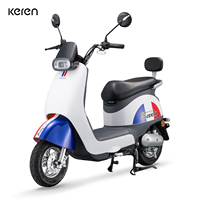 Moto électrique colorée violette 72V 20Ah 55KPH à vendre