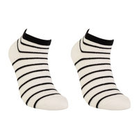 Chaussettes basses d'été Retop pour femme, tricotées, anti-bactériennes, jetables, écologiques, compression classe 1, rayées, usage quotidien