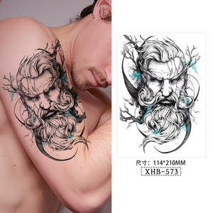 Adesivi <span class=keywords><strong>per</strong></span> <span class=keywords><strong>Tatuaggi</strong></span> Temporanei con Design di Animali Non Tossici Impermeabili e Resistenti al Sudore Stampati su Carta <span class=keywords><strong>per</strong></span> Uso in Festa - Product Image 4