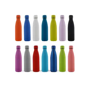 2024 New 1000ml Custom Cup Shaped Stainless Steel Vacuum Flask Thermal Insulated Water Bottle 1000 Ml Cola Bottle