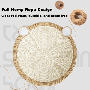 Cama Rascador para Gatos de Sisal Ecológico 3 en 1 con Diseño de Animal Adorable, Mueble Duradero para Mascotas - Product Image 4