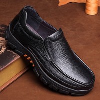 Mocassins de mariage décontractés en cuir faits main pour hommes, à semelle souple, respirants, à enfiler, de luxe, pour affaires et tenues habillées