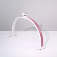 Lampe à ongles LED demi-lune 30W 308 LED de haute qualité, outil d'éclairage de table professionnel pour salon de manucure et table de peinture