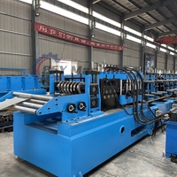 Tam Otomatik C/z Kiriş Şekillendirme Makinesi Yüksek Hızlı Kiriş Rulo Şekillendirme Makinesi İnşaat Projeleri İçin