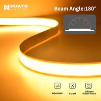 Tira de LED COB de Alta Densidad con 1600 LED, 5 Filas, Luz Lineal Uniforme sin Puntos para Iluminación de Proyectos Comerciales de Alta Calidad