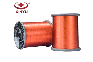 QAL-1/155 tự solderable lớp F sửa đổi polyester tráng men nam châm dây cho máy giặt cuộn dây quanh co - Product Image 2