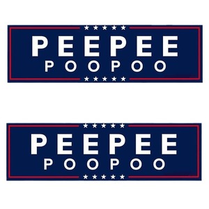 <b>Car</b> <b>Decals</b> Self Adhesive Rectangle PVC Bumper Stickers For Vehicle Rear Use Promotional Gifts - Product Image 4