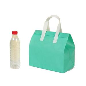 Hot Milk Ice Cream Aluminum Foil Tote Disposable Insulated Nonwoven Food Delivery Cooler Bag - Product Image 6