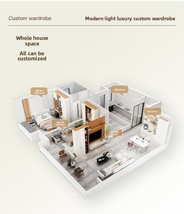 Luxury Modern <strong>TV</strong> Cabinet <strong>for</strong> Living Room Home Furniture Integrated Storage Wine Bookcase Custom Background <strong>Wall</strong> Cabinet - Product Image 6
