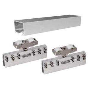 Rodillos transportadores de rodillos de nailon individuales de diseño moderno <span class=keywords><strong>Cremallera</strong></span> 798 para puertas correderas para hoteles-Material plástico duradero - Product Image 1
