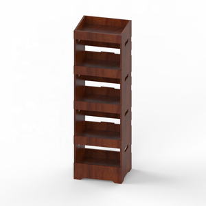 Wood Rack Store Product Counter Display Stands Shop Shelves and Display Bar Cabinet Retail Liquor Store Wine Rack