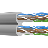 Prix usine 23awg cuivre pur Cat 6 câble 305M LAN réseau rouleau 500M 1000Mbps 10G 250Mhz UTP RJ45 câbles de Communication