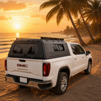 Armacap 2026 Nouvelle capote de camion en aluminium imperméable sans perçage pour GMC Sierra 1500 avec garantie d'un an
