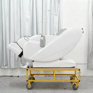 SL เก้าอี้นวดรถไฟยาวพิเศษพร้อมจอสัมผัสควบคุมด้วยเสียงระยะไกล TFT และนวดกลิ้งแต่เพียงผู้เดียว - Product Image 2