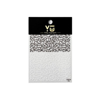 Autocollants pour ongles TSZS, imprimé animal vintage, noir et blanc, zèbre, tourbillon, marbre, texture craquelée, décalcomanies pour nail art, décoration de manucure DIY