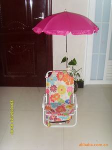 Muebles <span class=keywords><strong>de</strong></span> exterior Lovely Korean Picnic Silla <span class=keywords><strong>de</strong></span> playa plegable con paraguas para niños - Product Image 2