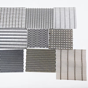 Lưới dệt nghệ thuật chuỗi kim loại Rèm trang trí kiến trúc kim loại được sử dụng trong kính Rèm tường interlayer kim loại chainmail vải - Product Image 2