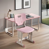 Chaises d'apprentissage, d'écriture et de lecture réglables en hauteur en plastique pour enfants, pour les étudiants