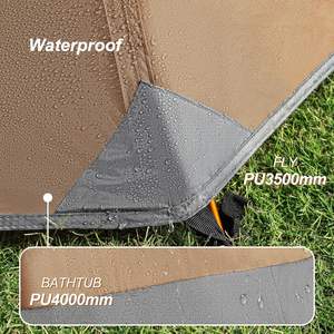 Tente OEM <span class=keywords><strong>1</strong></span> personne 4 saisons coupe-vent imperméable légère pour randonnée, camping, alpinisme et aventures en plein air - Product Image 5