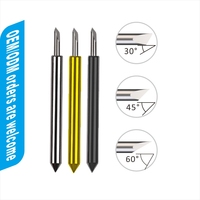 Cuchilla de Corte de Vinilo de 30, 45 y 60 Grados Compatible con Plotter Roland y Máquinas de Corte de la Serie Cricut Maker Explore