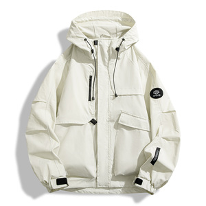 Veste unisexe coupe-vent et imperméable, coupe ample, pour voyage, cyclisme, pêche, printemps, automne, plein air - Product Image 4