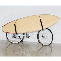 Support de planche de surf pour vélo
